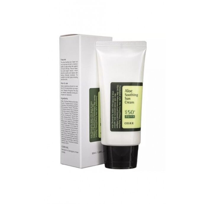Сонцезахисний крем Aloe Soothing Sun Cream від COSRX