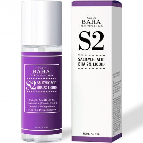 Есенція відлущуюча Salicylic Acid 2% Liquid від Cos De BAHA