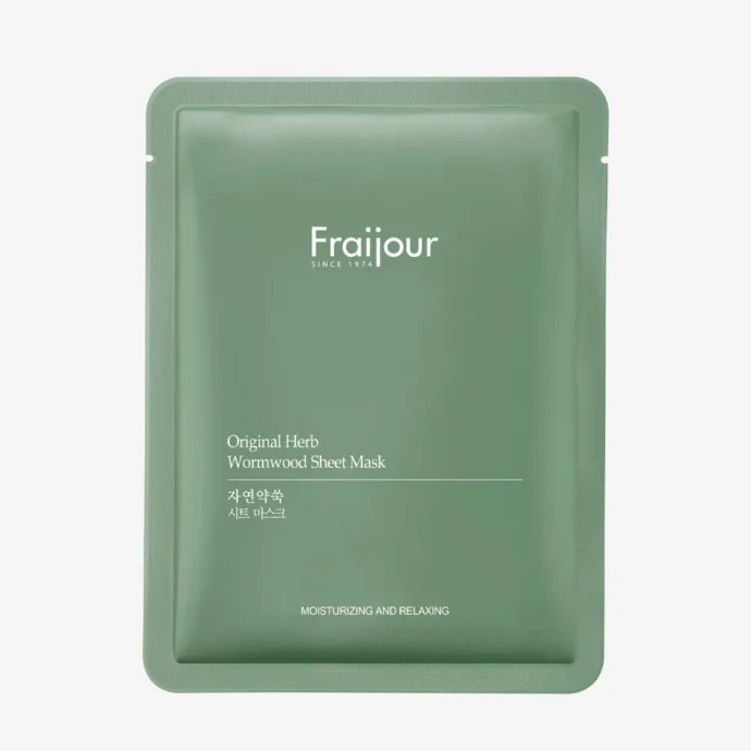 Тканинна маска Original Herb Wormwood Sheet Mask від Fraijour