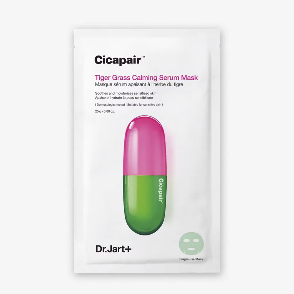 Маска для обличчя Cicapair Tiger Grass Calming Mask від Dr.Jart+