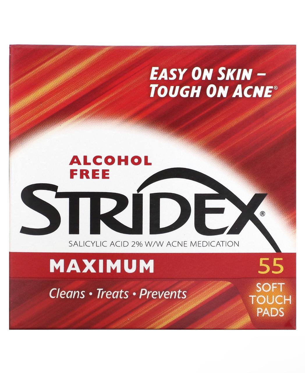 Диски з саліциловою кислотою 2%, Step Acne Control 55 soft touch pads, від Stridex - Зображення 2