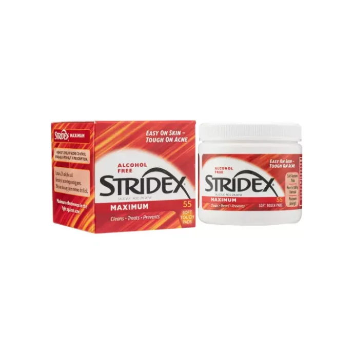 Диски з саліциловою кислотою 2%, Step Acne Control 55 soft touch pads, від Stridex