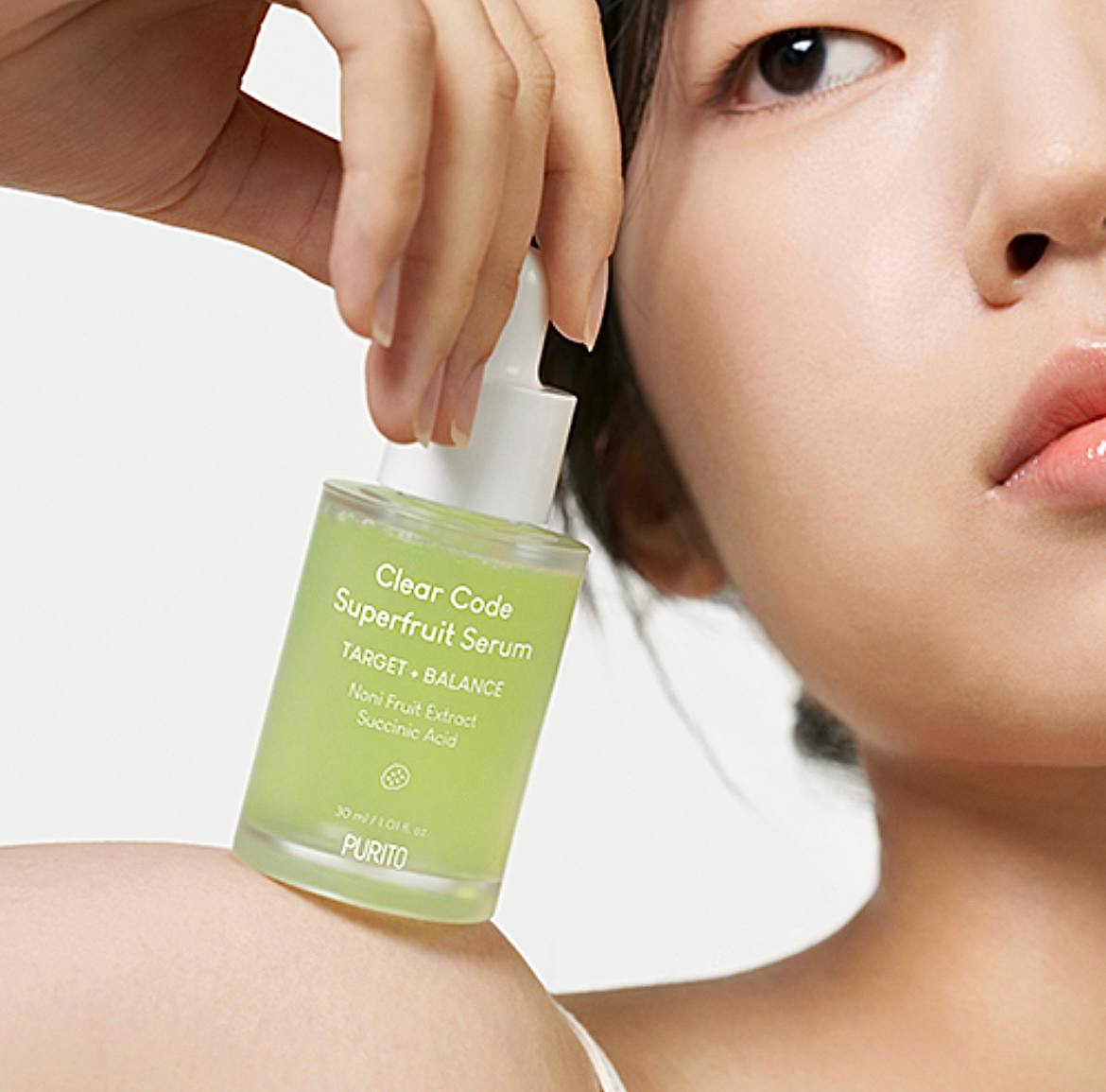 Себорегулююча відновлювальна сироватка для проблемної шкіри Clear Code Superfruit Serum від Purito - Зображення 2