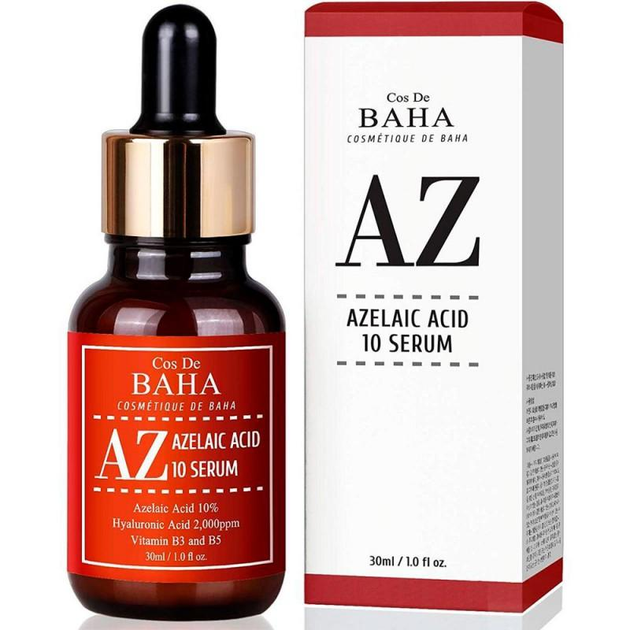 Сироватка з азелаїновою кислотою Azelaic Acid 10% Serum від Cos De BAHA