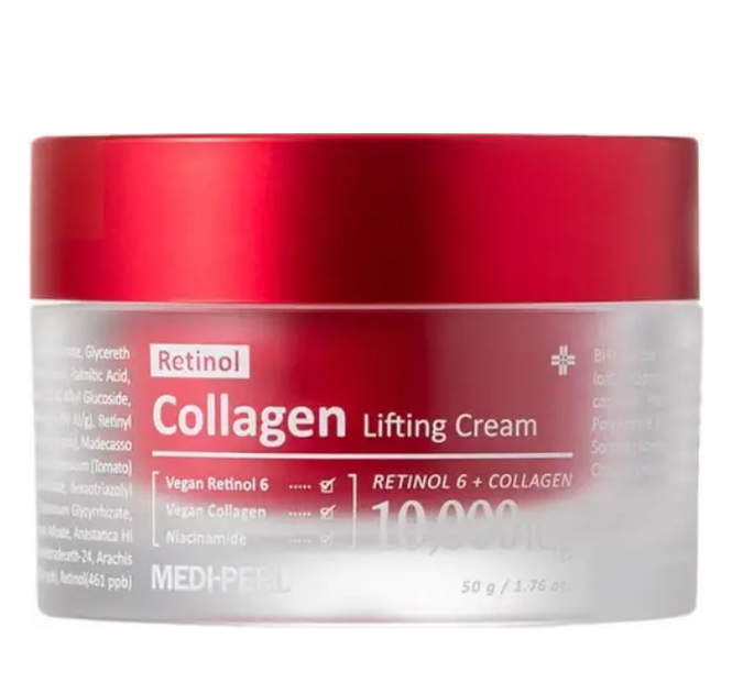 Подвійний ліфтинг крем Retinol Collagen Lifting Cream від MEDIPEEL