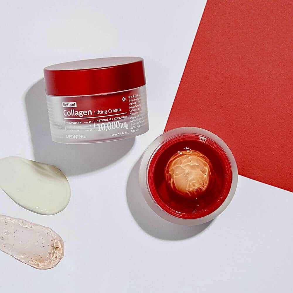 Подвійний ліфтинг крем Retinol Collagen Lifting Cream від MEDIPEEL - Зображення 2