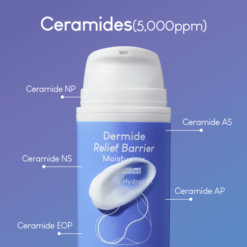 Крем зволожувальний з комплексом керамідів Dermide Relief Barrier Moisturizer від Purito - Зображення 2