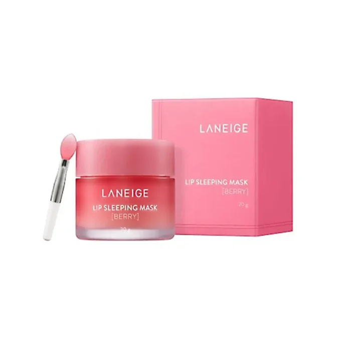 Бальзам-маска для губ поживна з екстрактом ягід Lip Sleeping Mask (Berry) від Laneige