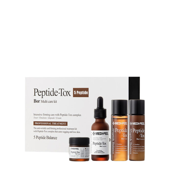 Набір засобів проти зморшок з пептидами Peptide-Tox Bor Multi care kit від MEDIPEEL