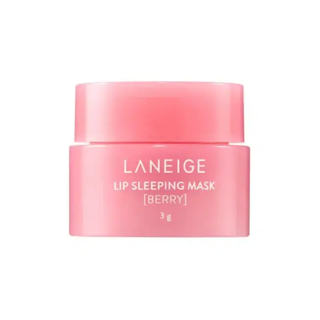 Бальзам-маска для губ поживна з екстрактом ягід Lip Sleeping Mask (Berry) від Laneige (MINI формат 3 гр)