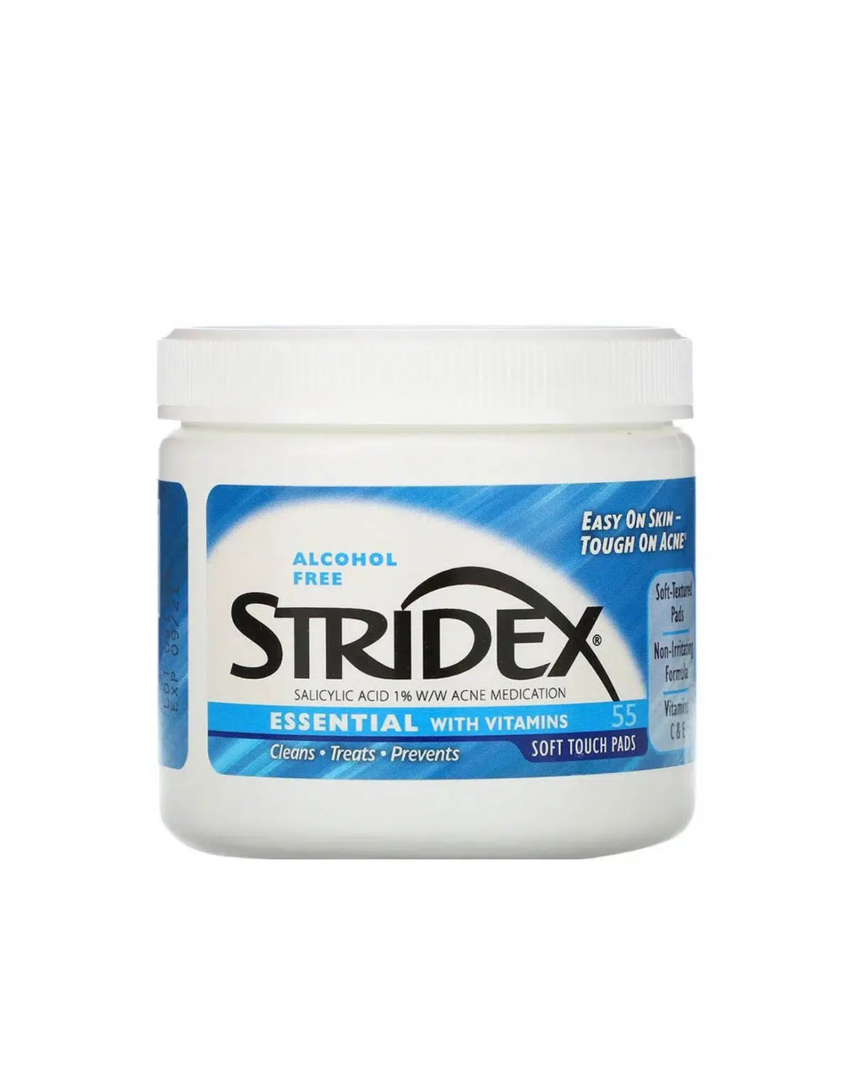 Диски з саліциловою кислотою 1%, Step Acne Control 55 soft touch pads, від Stridex