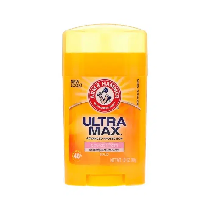 Твердий дезодорант-антиперспірант ULTRA MAX, Powder Fresh, від Arm&Hammer (28 g)
