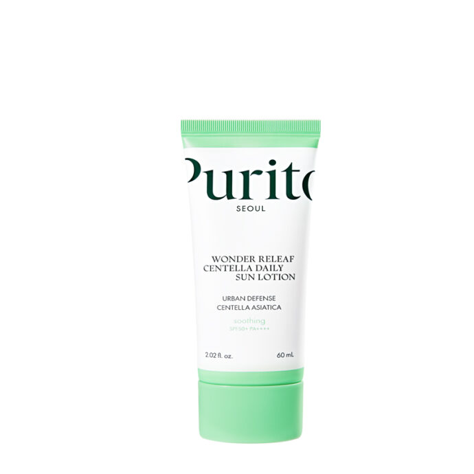 Лосьйон сонцезахисний на кожен день Wonder Releaf Centella Daily Sun Lotion 50+ PA++++ від Purito Seoul