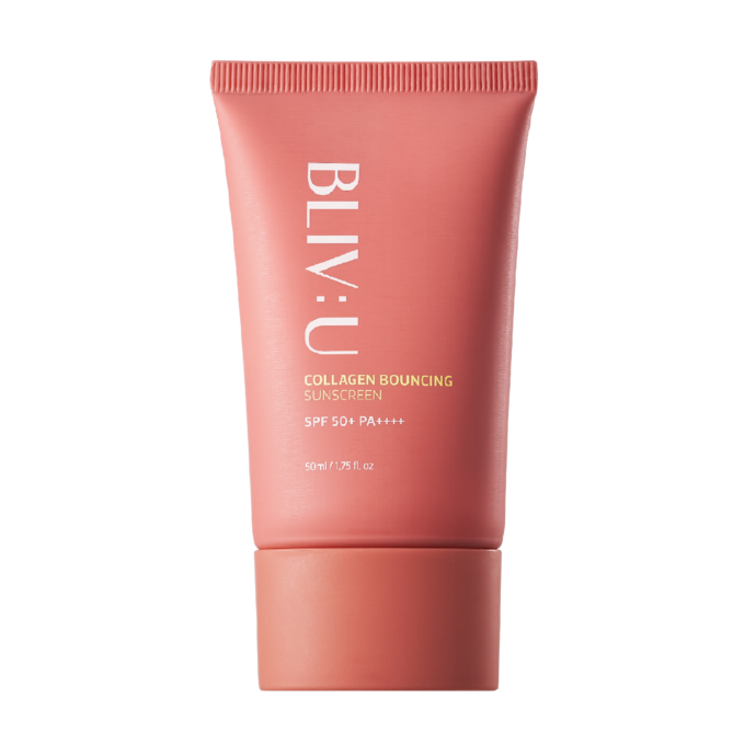 Сонцезахисний крем з колагеном Collagen Bouncing Sunscreen від BLIV:U
