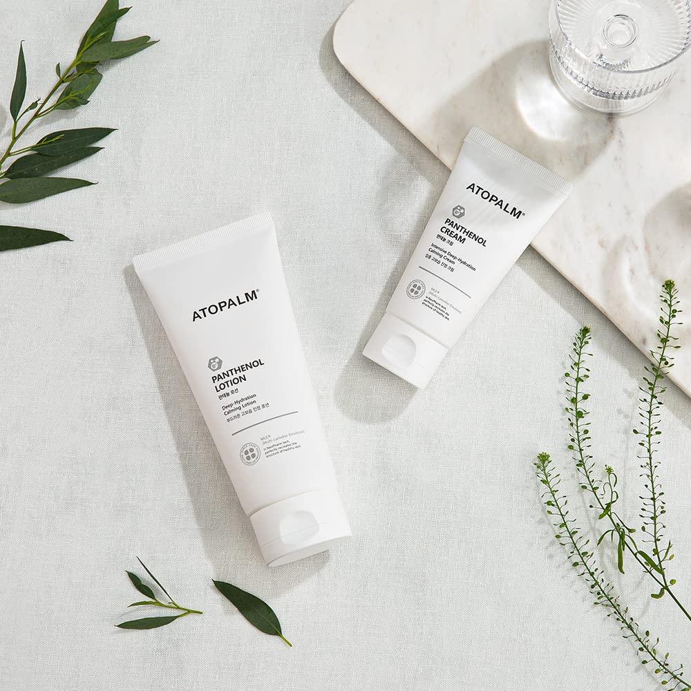 Лосьйон для обличчя та тіла заспокійливий з пантенолом Pathenol Lotion від Atopalm - Зображення 2
